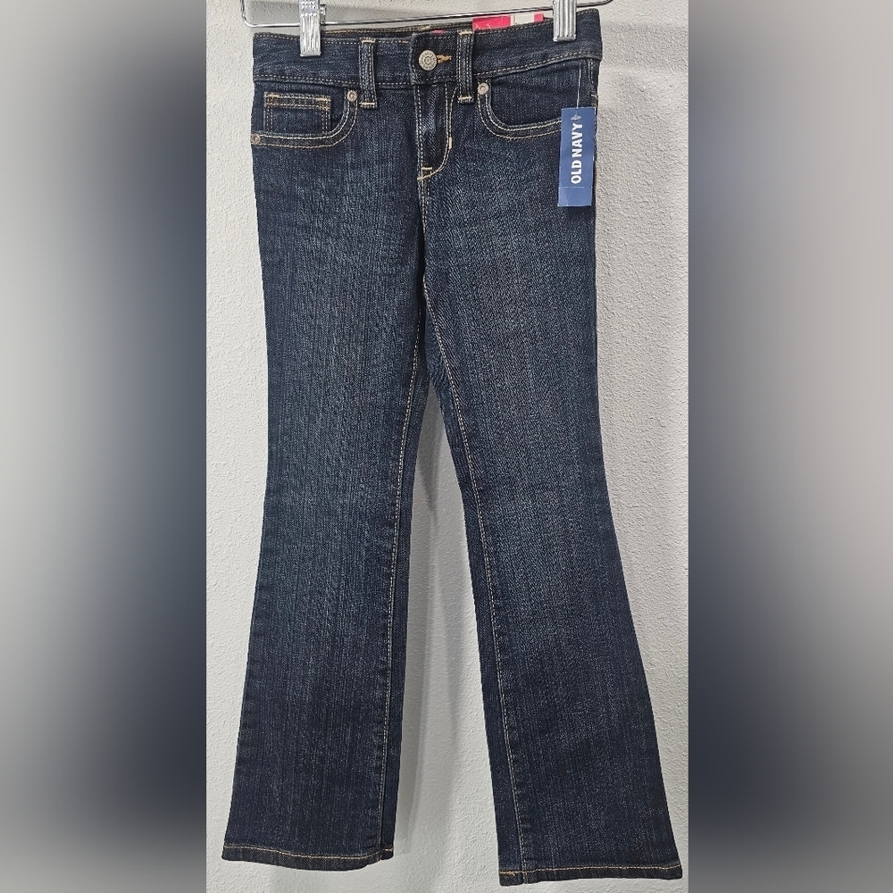 Old Navy Boot-Cut Girls Jeans Size 6 Slim-NWT